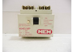 Circuit Breaker, 404ELMP,40A, 100mA, MEM